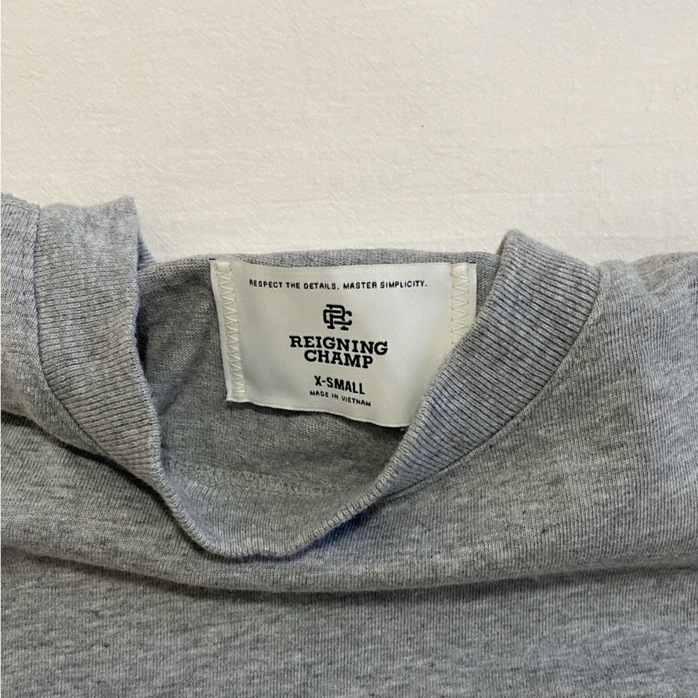 Reigning Champ Grey T-Shirt - Picture 9 of 9